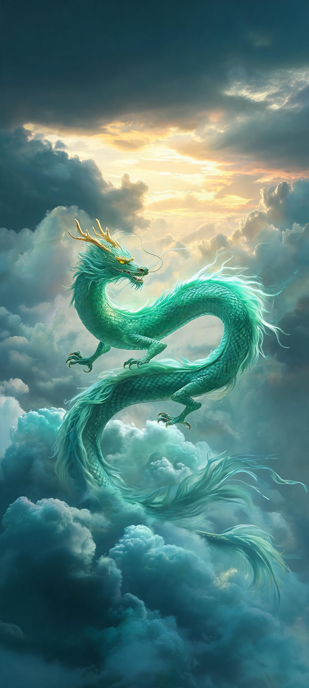 青龙 · 国风艺术壁纸（静态版）