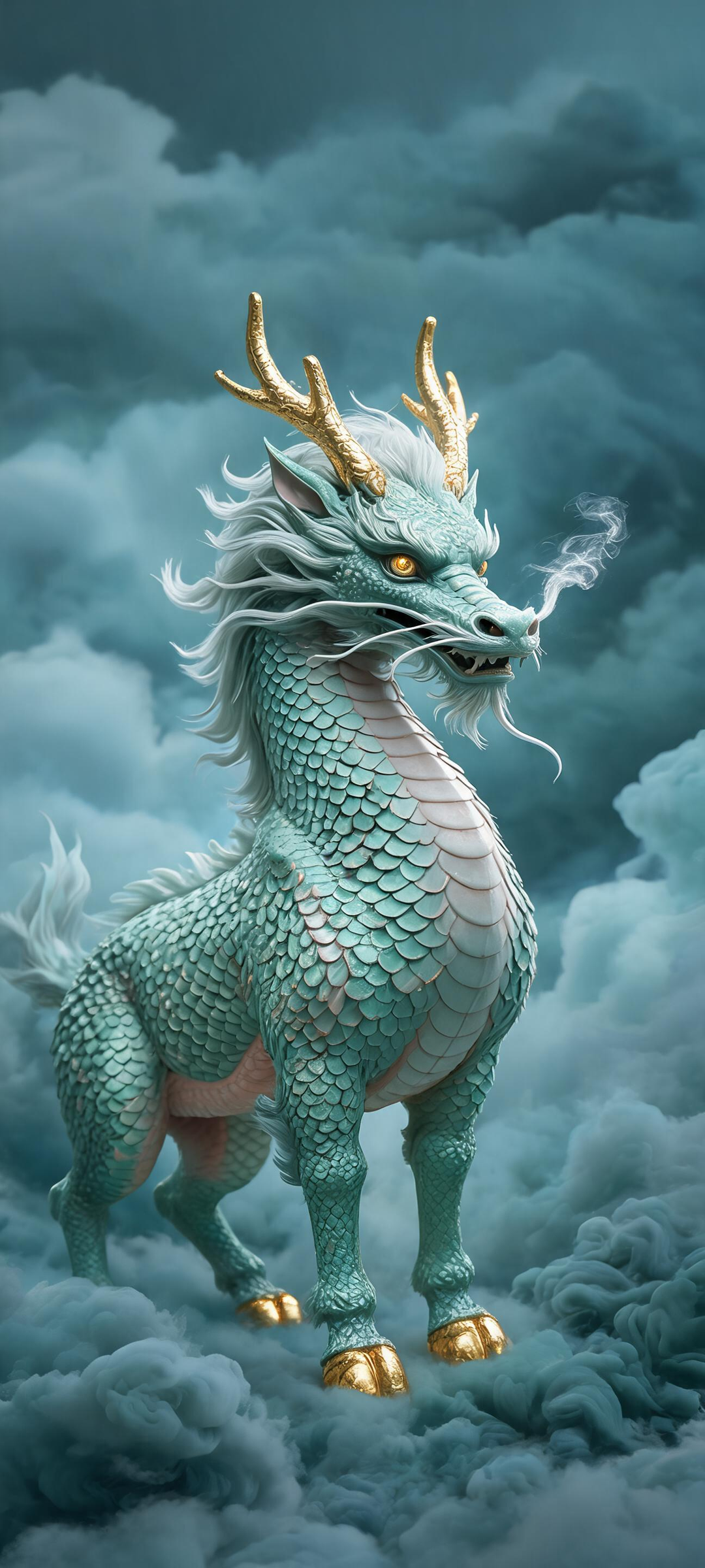 麒麟 · 国风艺术壁纸（静态版）